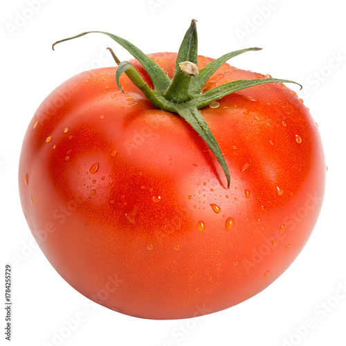 Tomato isolated on white background