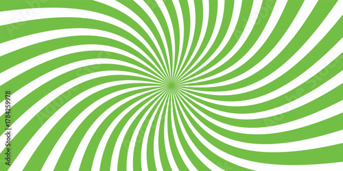 abstract green white sun rays, sunburst retro styled comics book texture background, halftone illustration, pop art concept Modern Halftone Composition