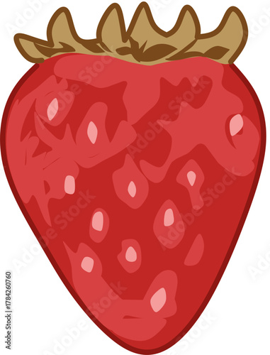 heart shaped strawberry