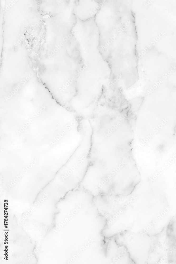 Fototapeta premium White marble texture background pattern with high resolution.