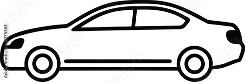 Drive Through Service Line Art Transparent Background