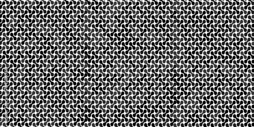 black and gray grid fabric wall textile paper texture wallpaper. seamless cloth repeat round rough textile decorative print texture background.	
