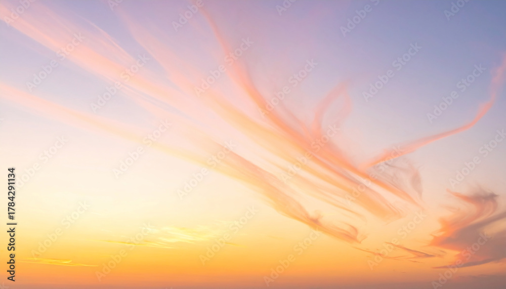 Fototapeta premium Dramatic Sunset Sky