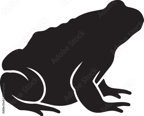 silhouette of a polar bear