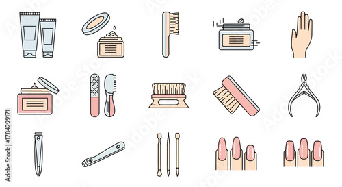 set of kitchen utensils