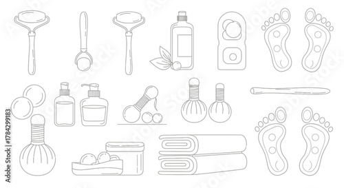 set of kitchen tools