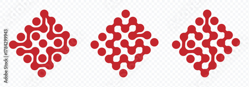 Abstract Metaball Shape Icons Set. Organic Fluid Blob Forms for Modern Design. eps 10