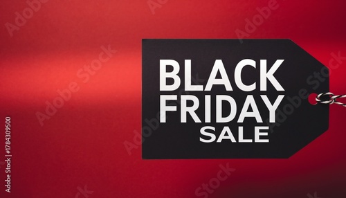 Black Friday Sale Tag Design