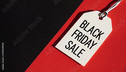 Black Friday Sale Tag Design