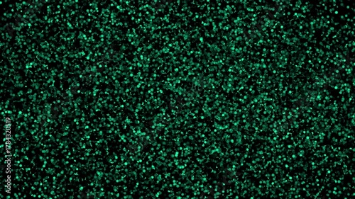 Glowing Bubble Particles Animation | Abstract 3D Floating Spheres with Light Motion in Space Perfect for Music Visualizer, Technology Videos, and Modern Background Loops