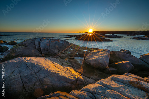 sunrise over the sea