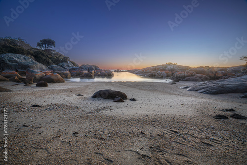 sunrise in the beach