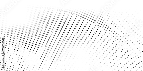 Abstract grunge halftone gradient simple background. Faded grit noise texture. White and black soted modern print vintage concept comic line paper