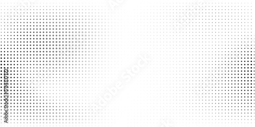 Grunge halftone gradient simple background. Faded grit noise texture. White and black soted noise