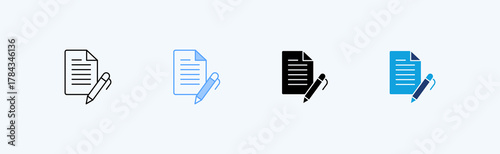 Document Multiple Icon Illustration Vector