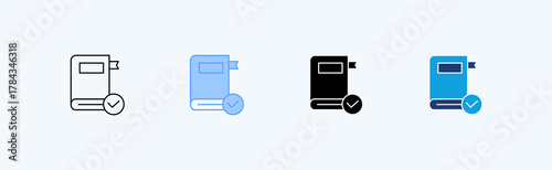 Literary Tropes Multiple Icon Illustration Vector