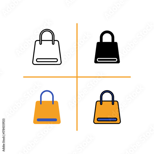 shopping bag Shopping and E-commerce Icon