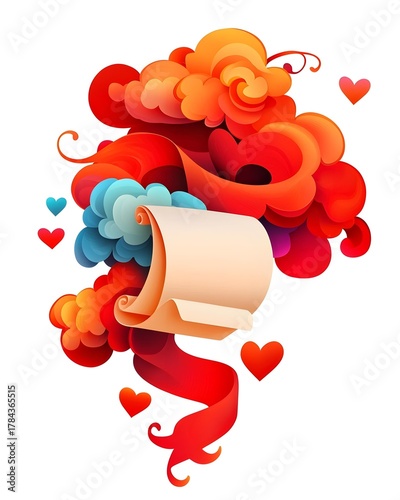 Whimsical Promo Banner Design Template colorful whimsical promo banner for online shop promotion Colorful Lifestyle Brand Marketing Visual Cute Creative Advertising Illustration