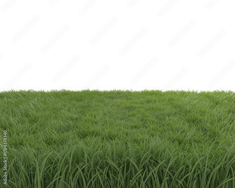 Obraz premium Green Grass Field