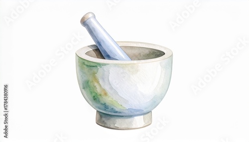 Stone Mortar and Pestle