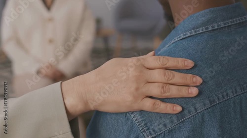 Emotional Support in Therapy Comforting a Friend in Need