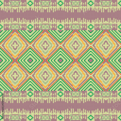 Indian seamless pattern Vector pattern design for textures, fabrics, garments, wraps, rugs, prints.	
