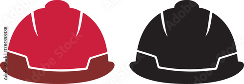 Construction helmet icon