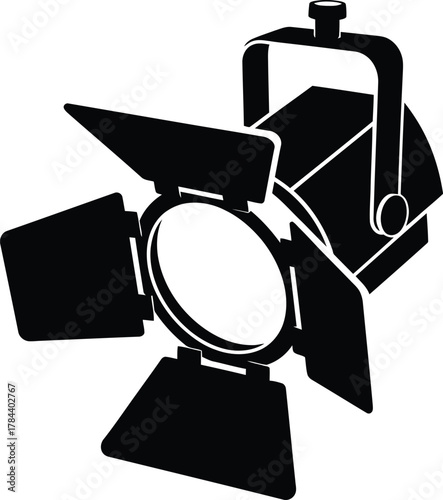 Spotlight icon for stage lighting and theatrical productions.