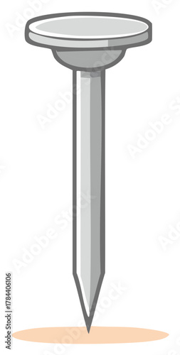 Metal Nail Sharp Tip Construction Fastener Hardware Equipment