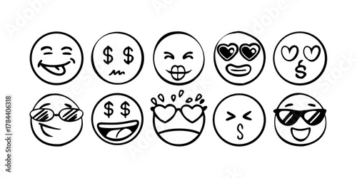 Yellow smiley face with tears of joy emoji happy