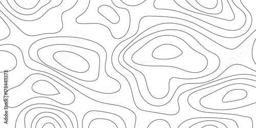 Topographic map background geographic line map with elevation assignments. 