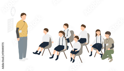 放課後等デイサービス｜お話シーンと参加