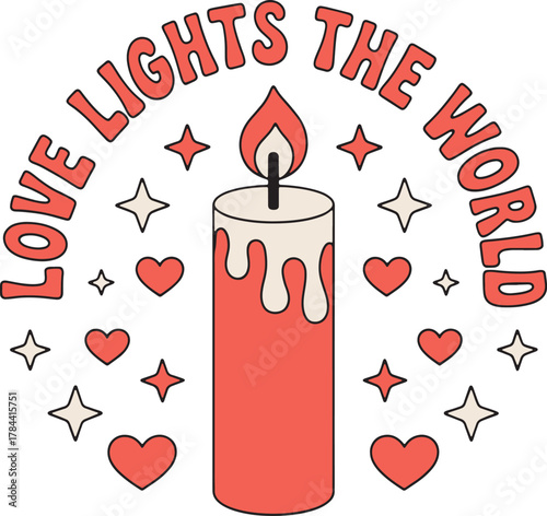 Love Lights The World Poster