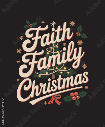 Christian Christmas Bible Verse Typography | Jesus Is the Light of the World | Faith-Based Holiday Scripture Quote | Religious Christmas T-Shirt Design, Holiday Gift Design, Nativity and Joy Theme Art