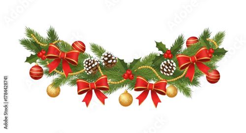 christmas wreath with bells