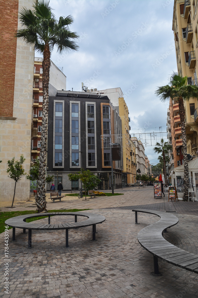Fototapeta premium Malaga in November.