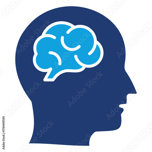Mind Blue Icon