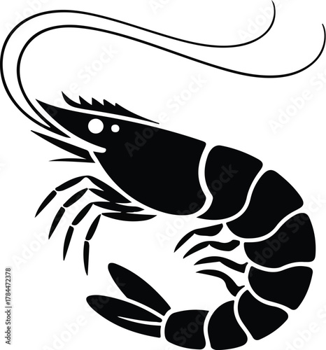 Black and white fish vector silhouette tattoo design icon illustration art wildlife sea symbol