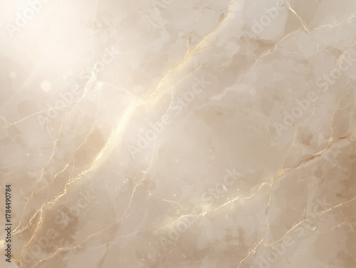 marble background in light beige and champagne tones