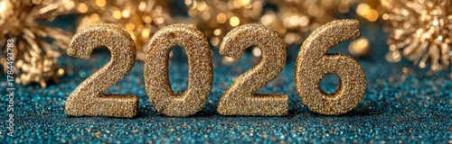 NYE 2026 Fireworks with Sparkler Effect.