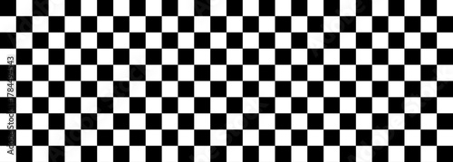 black and white pattern. Black and white checkered chessboard pattern background