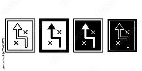 Strategy Plan Black Icon Bundle for Business Development and Project Management Concept