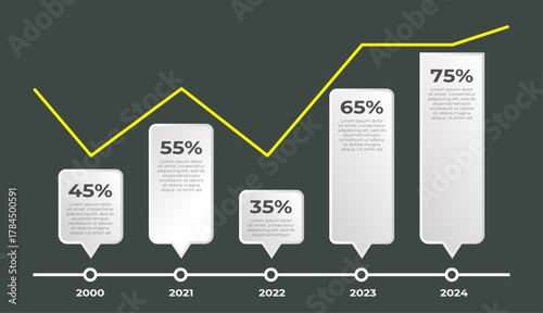 infographic illustrations for presentation needs