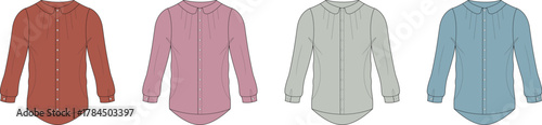 Fashionable Women's Long-Sleeved Cardigans in Varied Pastel Color Options