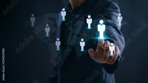 Foto Global Human Resource Management concept