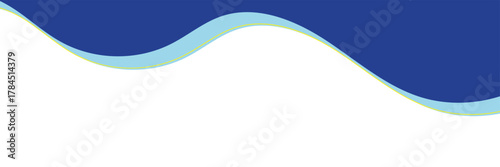 Divider Header for App, Banners or Posters. Set of Template Dividers Shapes for Website. Curve Lines, Drops, Wave Collection of Design Element for Top, Bottom Page Web Site. white background. eps 10 .