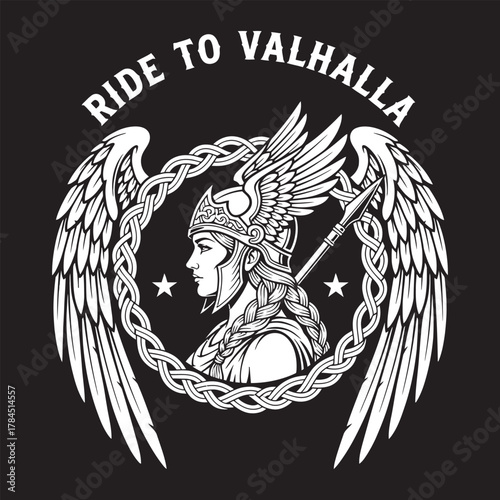 Ride to Valhalla — Valkyrie Warrior
