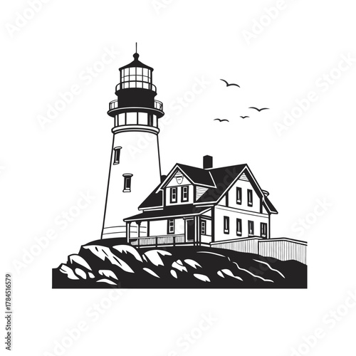 Beacon and Keeper's House