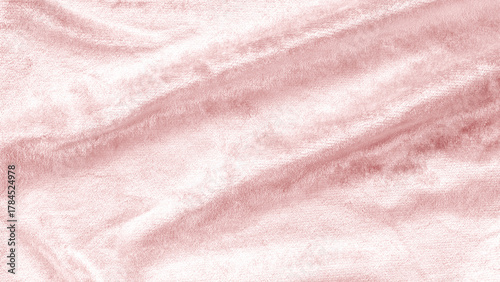 Konstfotografi Rose gold pink velvet fabric background, suede or velour flannel texture made of