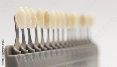 Tooth shade guide for color matching in dentistry